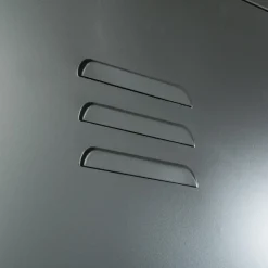 Szafa metalowa grafitowo-czarna BOHOND