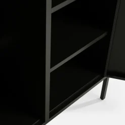 Szafa metalowa grafitowo-czarna BOHOND