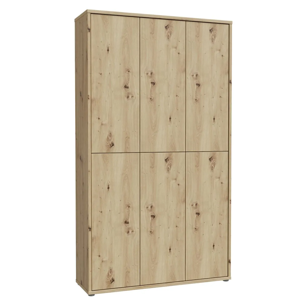 Szafa na buty 6-drzwiowa ALICE SPRINGS dąb artisan