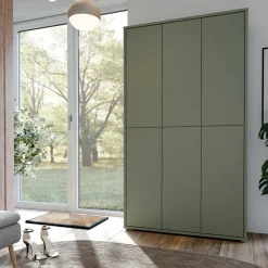 Szafa na buty 6-drzwiowa ALICE SPRINGS zielona