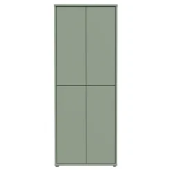 Szafa na buty 4-drzwiowa ALICE SPRINGS zielona