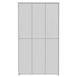Szafa na buty 6-drzwiowa ALICE SPRINGS szara