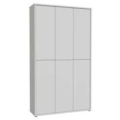 Szafa na buty 6-drzwiowa ALICE SPRINGS szara