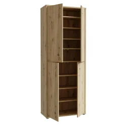 Szafa na buty 4-drzwiowa ALICE SPRINGS dąb artisan