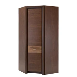 Szafa narożna ciemny brąz PARIS