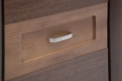 Szafa narożna ciemny brąz PARIS