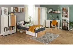 Szafa narożna do pokoju młodzieżowego IMOLA