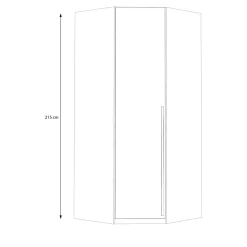 Szafa narożna S-ROOM