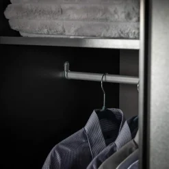 Szafa przesuwna antracyt METROPOLITAN 150 cm