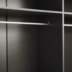 Szafa przesuwna antracyt METROPOLITAN 150 cm