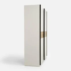 Szafa przesuwna biała METROPOLITAN 150 cm