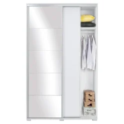 Szafa przesuwna biała ONTARIO 150 cm