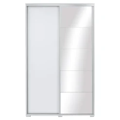 Szafa przesuwna biała ONTARIO 150 cm