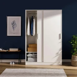 Szafa przesuwna biała SURREY