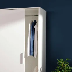 Szafa przesuwna biała SURREY