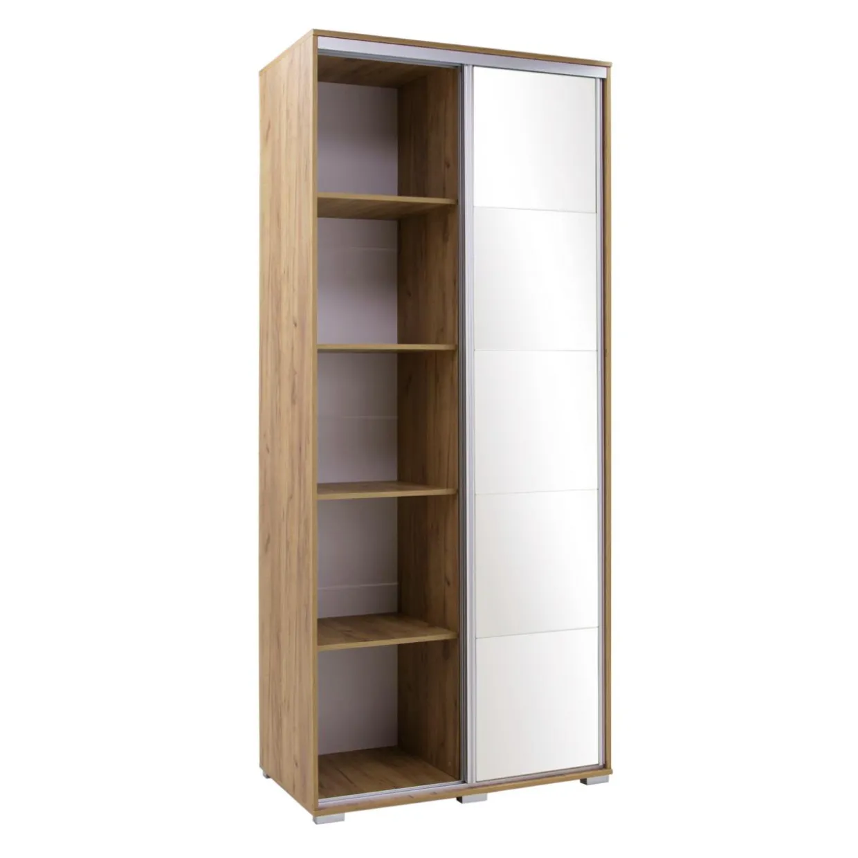 Szafa przesuwna dąb craft ONTARIO 100 cm