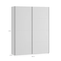 Szafa przesuwna FITIO mat 180 cm