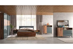 Szafa przesuwna z komodą wewnętrzną INFINITO