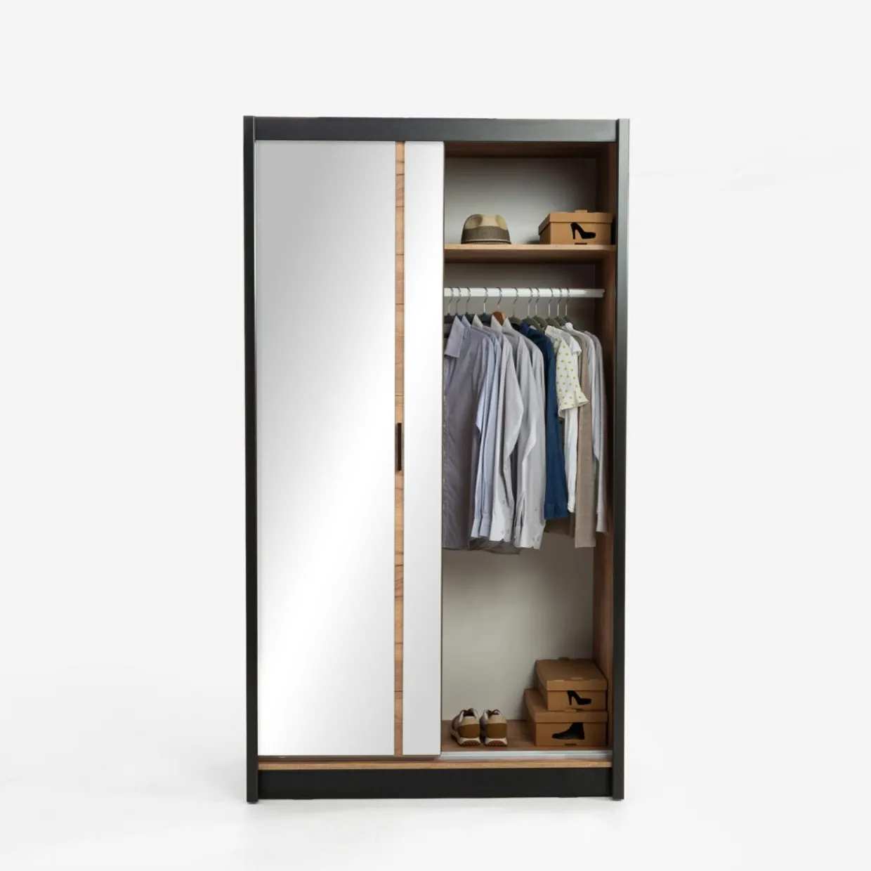 Szafa przesuwna z lustrem MALI 120 cm