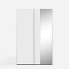 Szafa przesuwna z lustrem FITIO mat 150 cm
