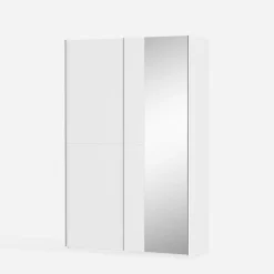 Szafa przesuwna z lustrem FITIO mat 150 cm