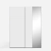 Szafa przesuwna z lustrem FITIO mat 180 cm
