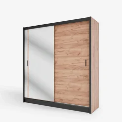 Szafa przesuwna z lustrem MALI 203 cm