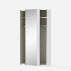 Szafa przesuwna z lustrem FITIO mat 120 cm