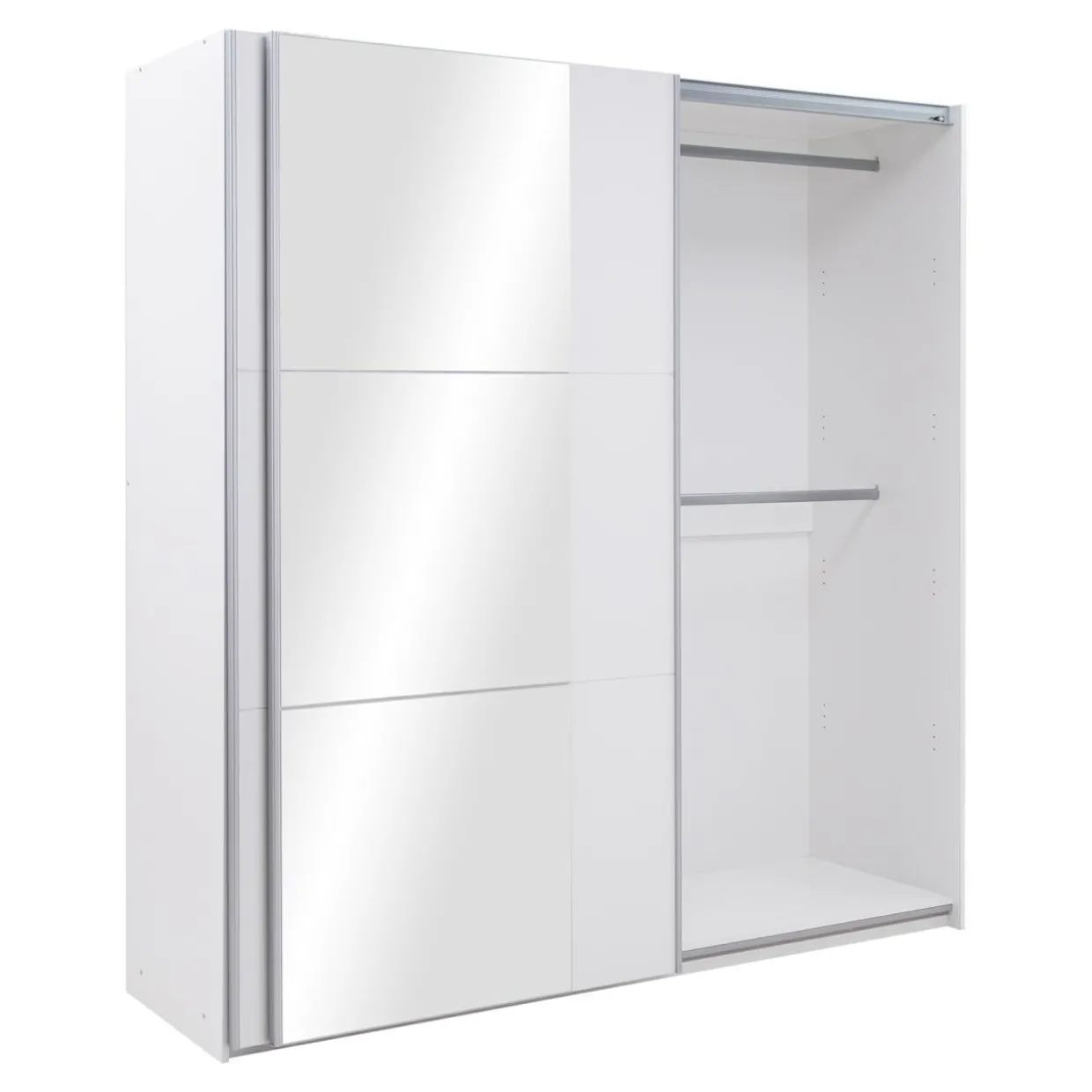 Szafa z lustem BASTIA BIAŁA 200