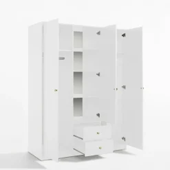 Szafa z lustrem biała COLORI