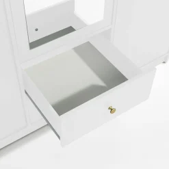 Szafa z lustrem biała COLORI