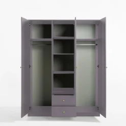 Szafa z lustrem fioletowa COLORI