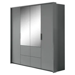 Szafa z lustrem grafitowa WIEDEŃ