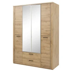 Szafa z lustrem i szufladami DOORSET