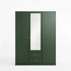 Szafa z lustrem zielona COLORI
