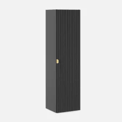 Szafka łazienkowa słupek czarny mat BELT