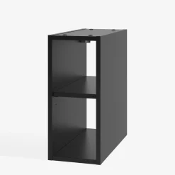 Szafka łazienkowa wisząca czarny mat 20 cm