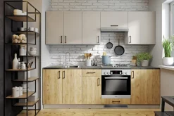 Szafka dolna BASIC PLUS BP/D60 dąb craft złoty