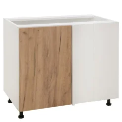 Szafka dolna narożna BASIC PLUS BP/DNLP dąb craft złoty