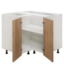 Szafka dolna narożna BASIC PLUS BP/D90NW dąb craft złoty