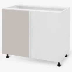 Szafka dolna narożna BASIC PLUS BP/DNLP clay grey