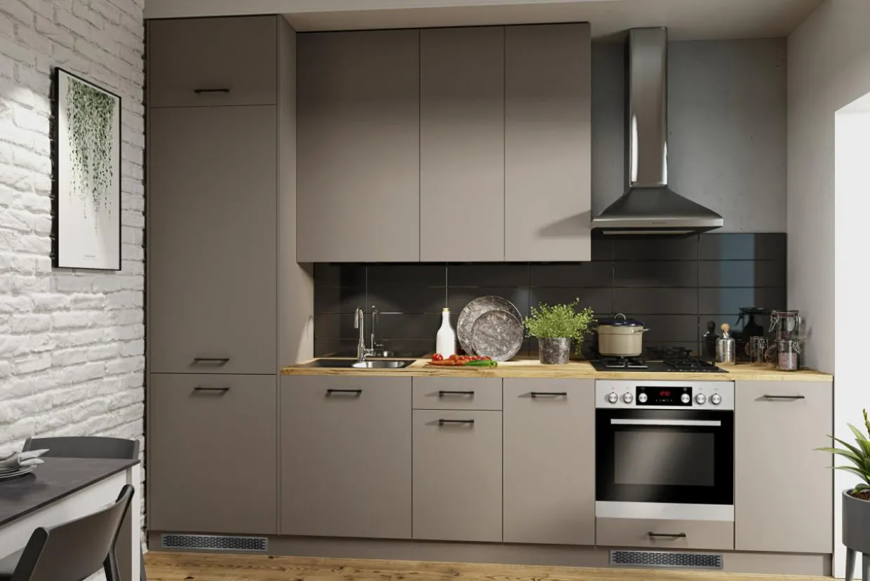 Szafka dolna narożna BASIC PLUS BP/DNLP clay grey