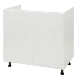 Szafka dolna pod zlewozmywak BASIC PLUS BP/D80Z biały mat