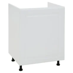 Szafka dolna pod zlewozmywak BASIC PLUS BP/D60Z biały mat