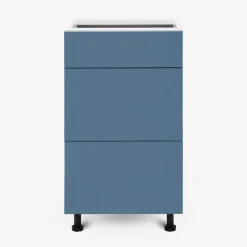 Szafka dolna z 3 szufladami BASIC PLUS BP/D45SR3 alby blue