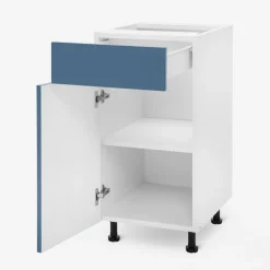 Szafka dolna z szufladą BASIC PLUS BP/D40SR1 alby blue