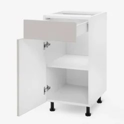 Szafka dolna z szufladą BASIC PLUS BP/D40S1 clay grey