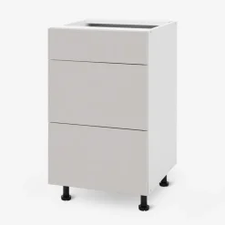 Szafka dolna z szufladami BASIC PLUS BP/D45SR3 clay grey