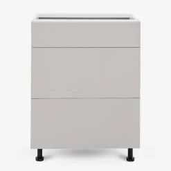 Szafka dolna z szufladami BASIC PLUS BP/D60SR3 clay grey