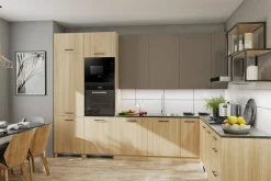 Szafka górna wysoka BASIC PLUS BPMI/60-1F (72+36/1F) sand barbera oak